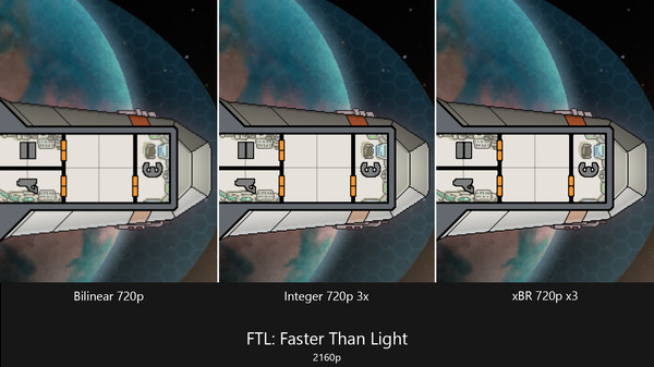 FTL: Faster Than Light scaling comparison